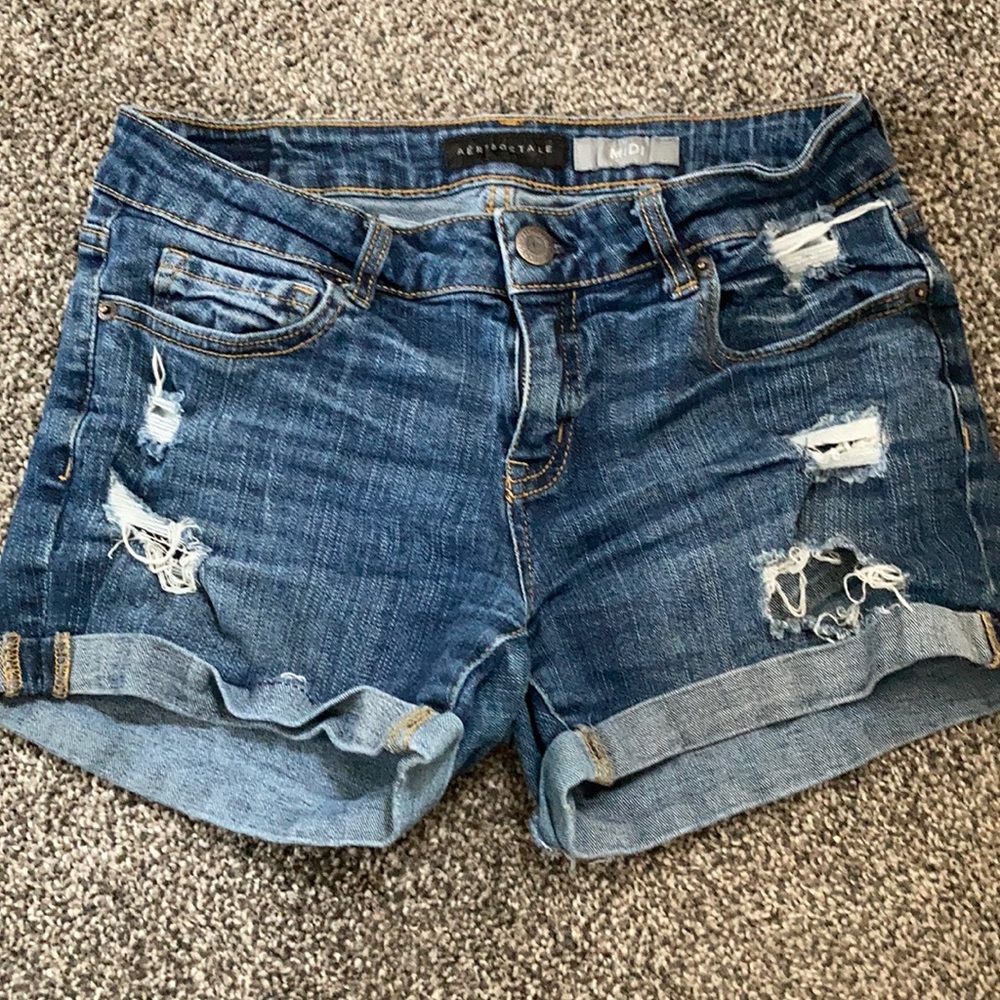 Aero jean shorts